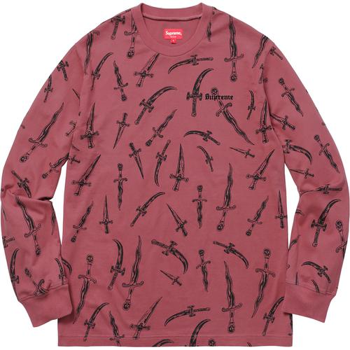 Supreme Daggers L S Top (FW17) - $110