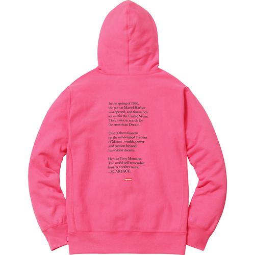 Supreme Scarface™ Friend Hooded Sweatshirt (FW17) - $168