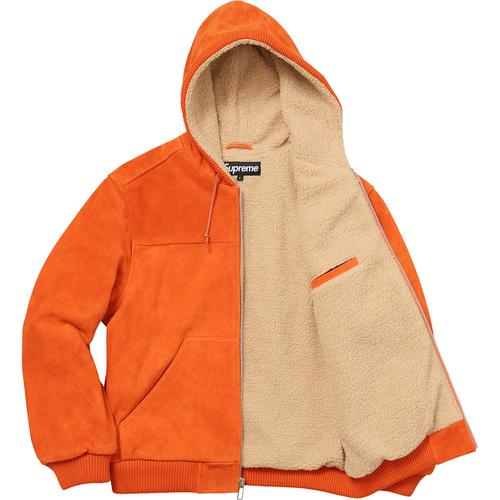 Supreme Hooded Suede Work Jacket (FW17) - $588
