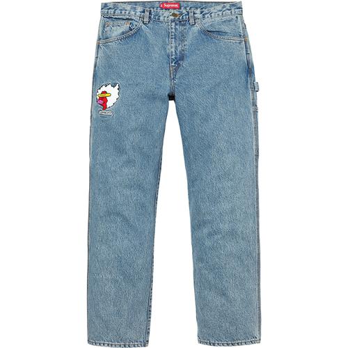 Supreme Gonz Ramm Washed Denim Painter Pant (FW17) - $158