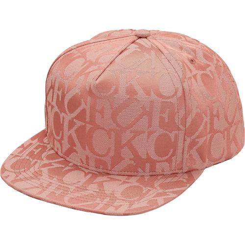 Supreme Fuck Jacquard 5-Panel (FW17) - $48