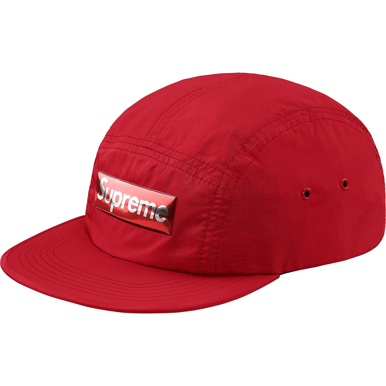 Supreme Liquid Metal Logo Camp Cap (FW17) - $50