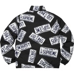 Supreme License Plate Puffy Jacket (FW17)
