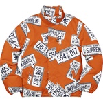 Supreme License Plate Puffy Jacket (FW17)