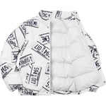 Supreme License Plate Puffy Jacket (FW17)