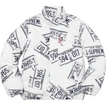 Supreme License Plate Puffy Jacket (FW17)