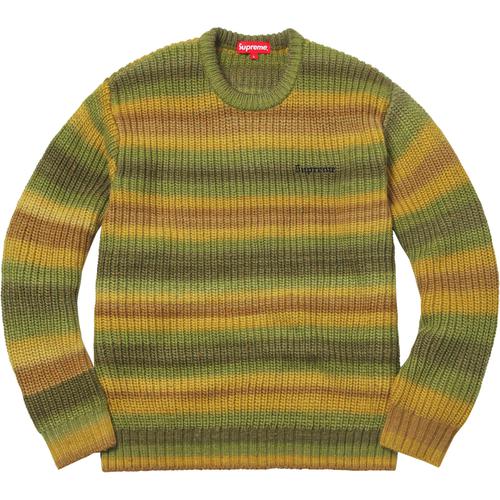Supreme Ombre Stripe Sweater (FW17) - $148