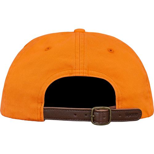 Supreme Side Pocket Script Logo 6-Panel (SS18) - $54