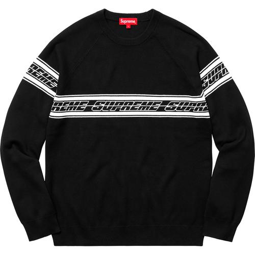 Supreme Striped Raglan Sweater (SS18) - $138