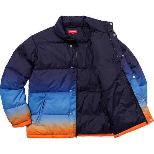 Supreme Gradient Puffy Jacket (SS18) - $328