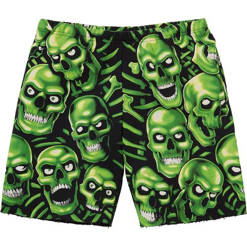 Supreme Skull Pile Sweatshort (SS18) - $158