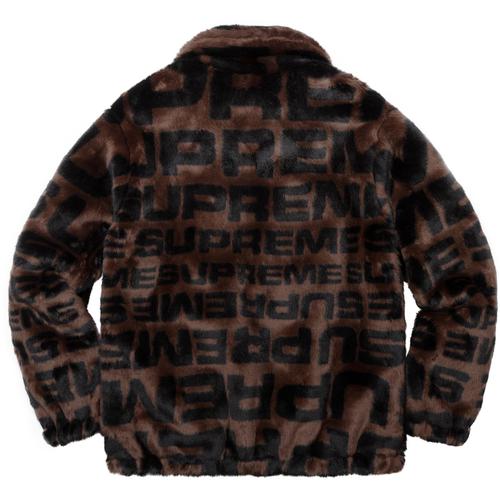 Supreme Faux Fur Repeater Bomber (SS18) - $398
