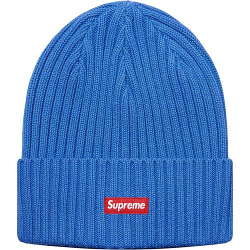 Supreme Overdyed Ribbed Beanie (SS18) - $32