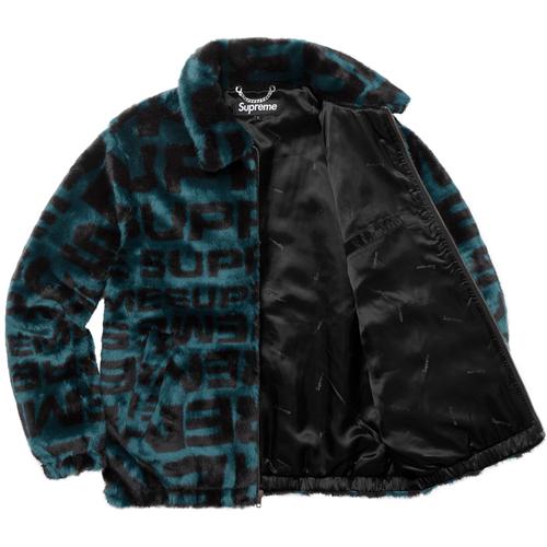 Supreme Faux Fur Repeater Bomber (SS18) - $398