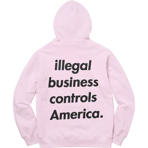 Supreme Illegal Business Hooded Sweatshirt (SS18) - $148