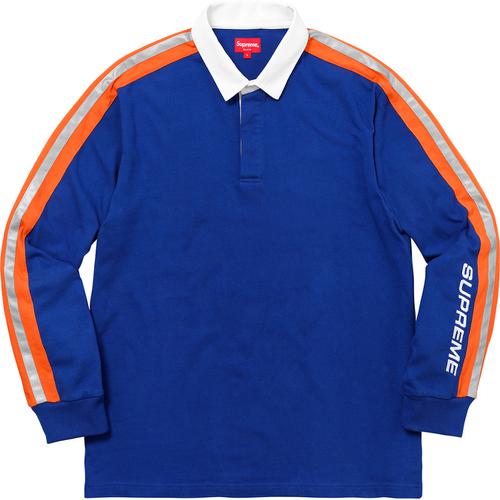 Supreme Reflective Sleeve Stripe Rugby (SS18) - $128