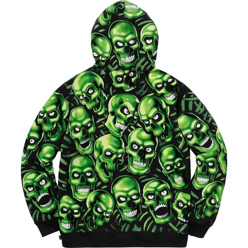 Supreme Skull Pile Hooded Sweartshirt (SS18) - $188