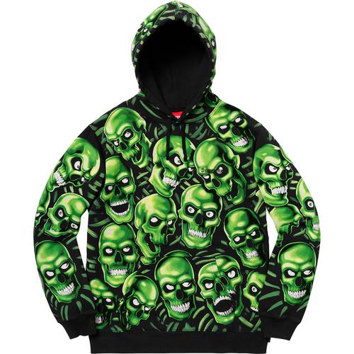 Supreme Skull Pile Hooded Sweartshirt (SS18) - $188