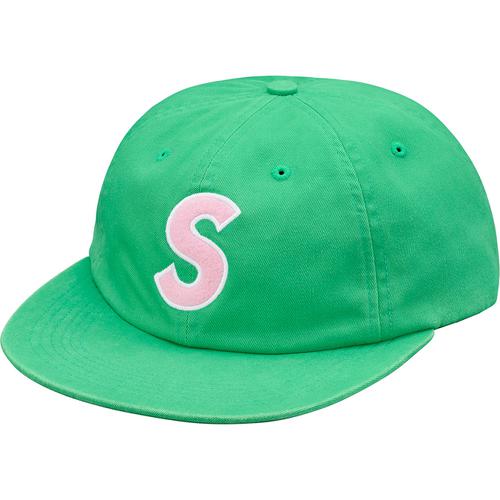 Supreme Felt S Logo 6-Panel (SS18) - $48