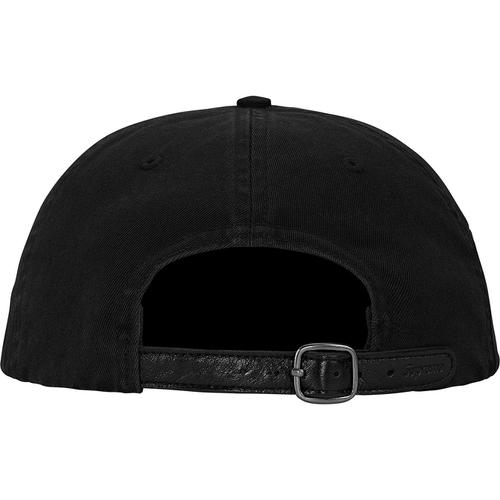 Supreme Side Pocket Script Logo 6-Panel (SS18) - $54