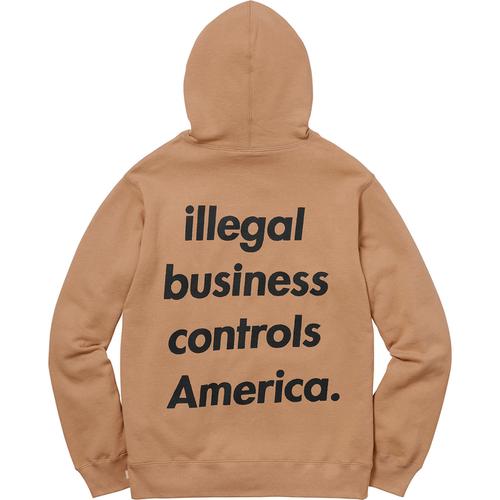Supreme Illegal Business Hooded Sweatshirt (SS18) - $148