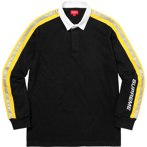 Supreme Reflective Sleeve Stripe Rugby (SS18) - $128