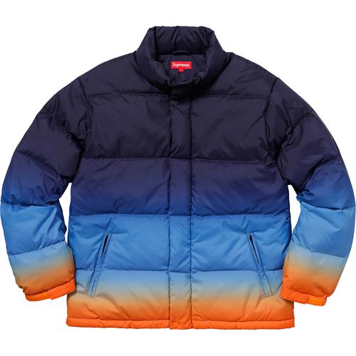 Supreme Gradient Puffy Jacket (SS18) - $328