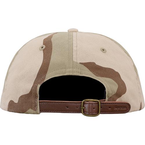 Supreme Side Pocket Script Logo 6-Panel (SS18) - $54