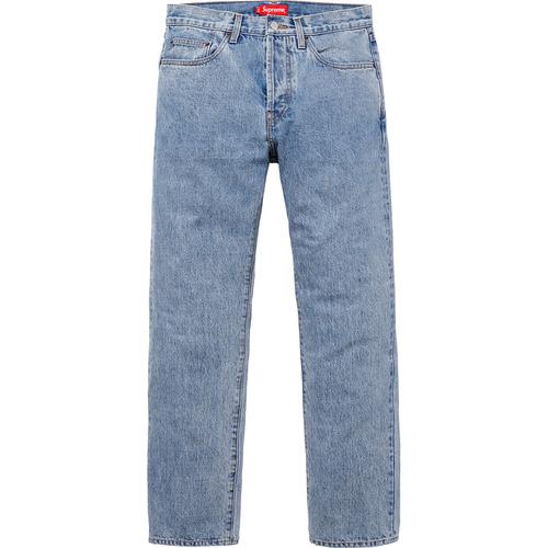 Supreme Stone Washed Slim Jeans (SS18) - $158