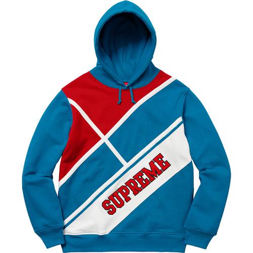 Supreme Diagonal Hooded Sweatshirt (SS18) - $158