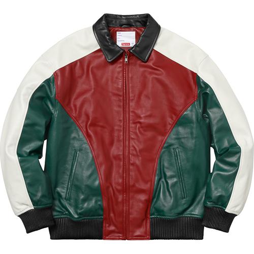 Supreme Studded Arc Logo Leather Jacket (SS18) - $698