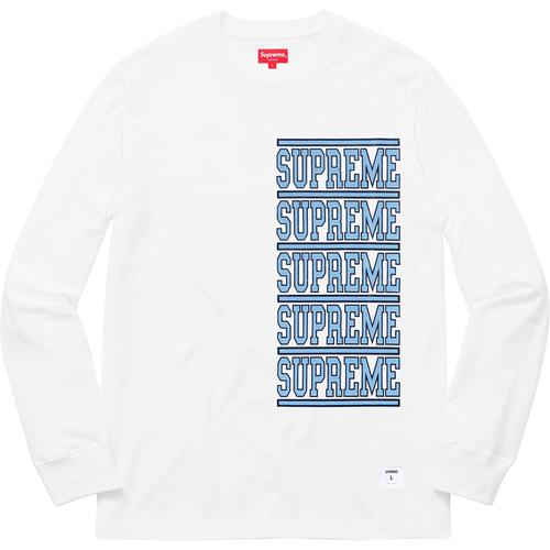 Supreme Stacked L S Top (SS18) - $88