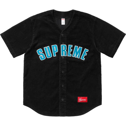 Supreme Corduroy Baseball Jersey (SS18) - $138