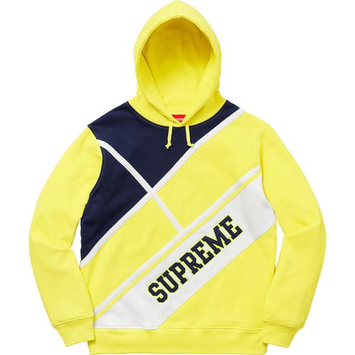 Supreme Diagonal Hooded Sweatshirt (SS18) - $158