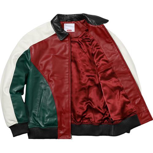 Supreme Studded Arc Logo Leather Jacket (SS18) - $698