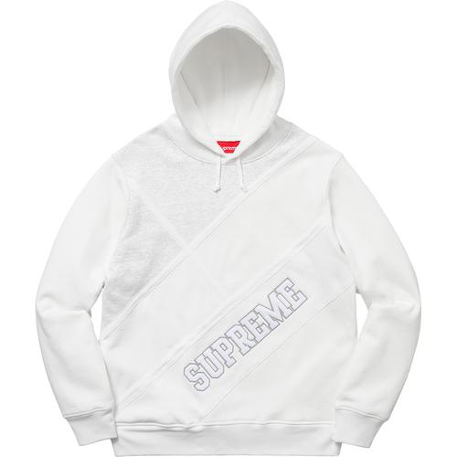 Supreme Diagonal Hooded Sweatshirt (SS18) - $158