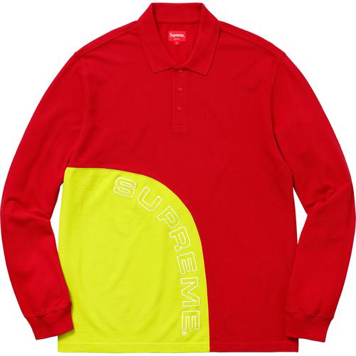 Supreme Corner Arc L S Polo (SS18) - $118