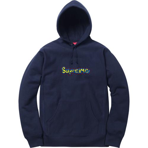 Supreme Gonz Logo Hooded Sweatshirt (SS18) - $158