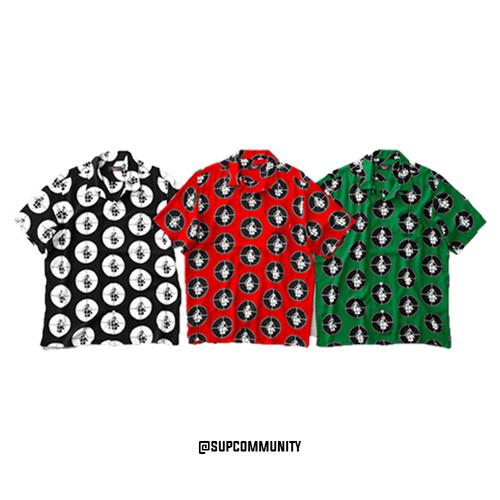 Supreme Supreme UNDERCOVER Public Enemy Rayon Shirt (SS18) - $158