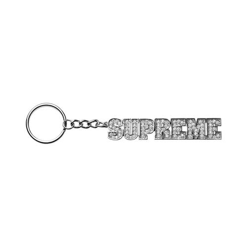 Supreme Block Logo Keychain (SS18) - $24