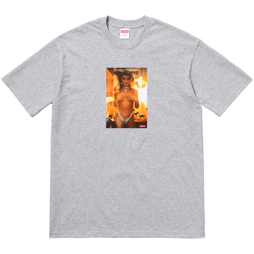 Supreme Nan Goldin Supreme Kim in Rhinestone Tee releasing on Week 6 for spring summer 2018