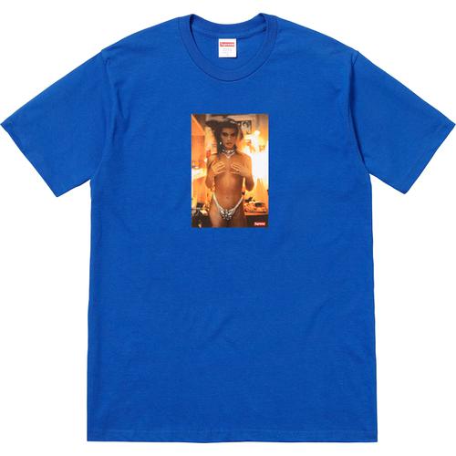 Supreme Nan Goldin Supreme Kim in Rhinestone Tee (SS18) - $48