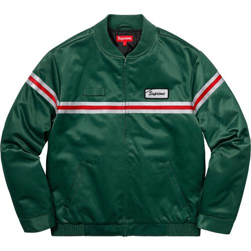 Supreme Reflective Stripe Work Jacket (SS18) - $198