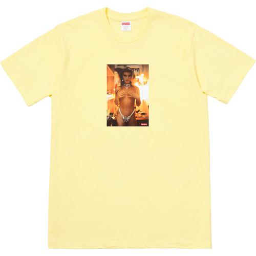 Supreme Nan Goldin Supreme Kim in Rhinestone Tee (SS18) - $48
