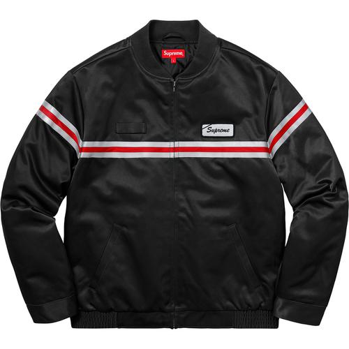 Supreme Reflective Stripe Work Jacket (SS18) - $198