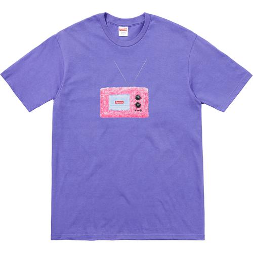 Supreme TV Tee (SS18) - $36