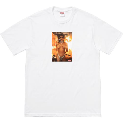 Supreme Nan Goldin Supreme Kim in Rhinestone Tee (SS18) - $48