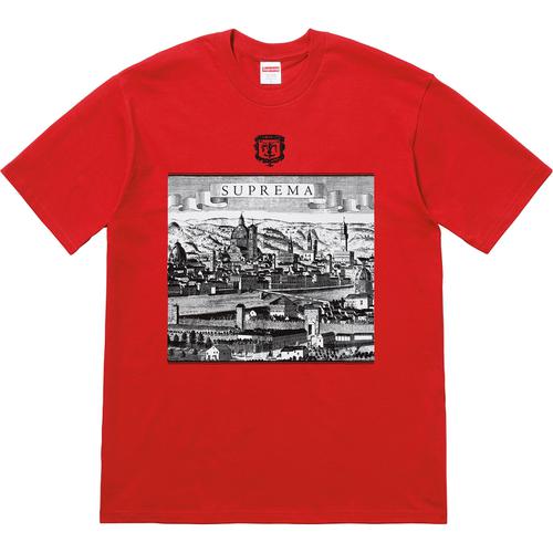 Supreme Fiorenza Tee (SS18) - $36