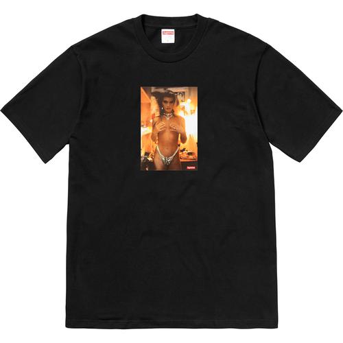 Supreme Nan Goldin Supreme Kim in Rhinestone Tee (SS18) - $48