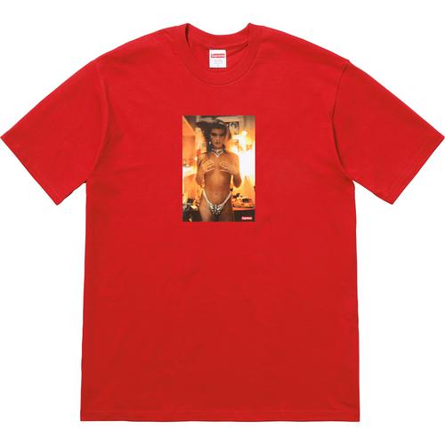 Supreme Nan Goldin Supreme Kim in Rhinestone Tee (SS18) - $48